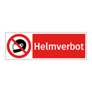 Helmverbot
