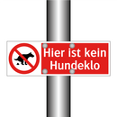 Hier ist kein Hundeklo