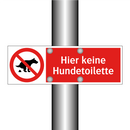 Hier keine Hundetoilette