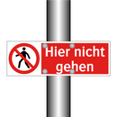 Hier nicht gehen