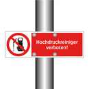 Hochdruckreiniger verboten!
