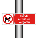 Hunde ausführen verboten