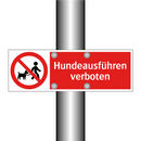 Hundeausführen verboten