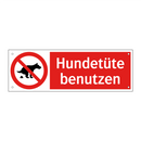 Hundetüte benutzen