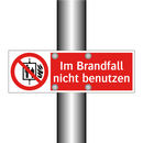 Im Brandfall nicht benutzen