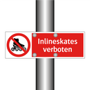 Inlineskates verboten