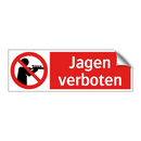 Jagen verboten