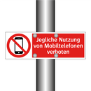 Jegliche Nutzung von Mobiltelefonen verboten