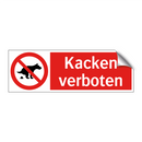 Kacken verboten