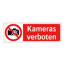 Kameras verboten