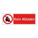 Kein Abladen
