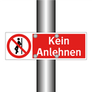 Kein Anlehnen