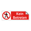 Kein Betreten