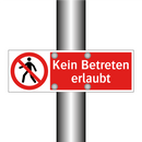 Kein Betreten erlaubt