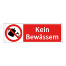 Kein Bewässern