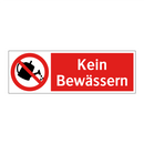 Kein Bewässern