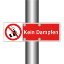 Kein Dampfen