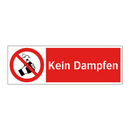 Kein Dampfen