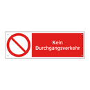 Kein Durchgangsverkehr