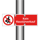 Kein Haustürverkauf