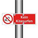 Kein Kitesurfen