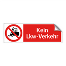 Kein Lkw-Verkehr