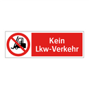 Kein Lkw-Verkehr