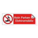 Kein Parken für Elektromobile