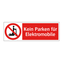 Kein Parken für Elektromobile