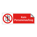 Kein Personenaufzug