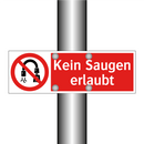 Kein Saugen erlaubt