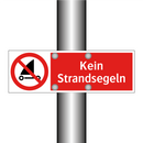 Kein Strandsegeln
