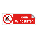 Kein Windsurfen