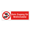Kein Zugang für Wohnmobile