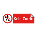 Kein Zutritt