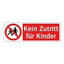 Kein Zutritt für Kinder