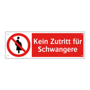 Kein Zutritt für Schwangere