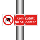 Kein Zutritt für Studenten