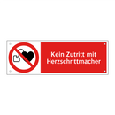Kein Zutritt mit Herzschrittmacher