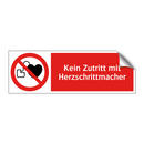 Kein Zutritt mit Herzschrittmacher