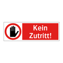 Kein Zutritt!