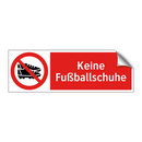 Keine Fußballschuhe