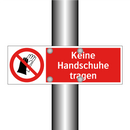 Keine Handschuhe tragen