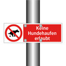 Keine Hundehaufen erlaubt