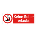 Keine Roller erlaubt