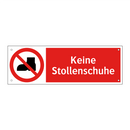 Keine Stollenschuhe