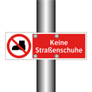 Keine Straßenschuhe