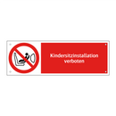 Kindersitzinstallation verboten