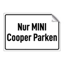 Nur MINI Cooper Parken
