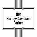 Nur Harley-Davidson Parken